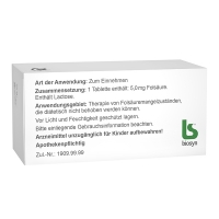 FOLSÄURE biosyn - 50 Tabletten