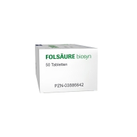 FOLSÄURE biosyn - 50 Tabletten